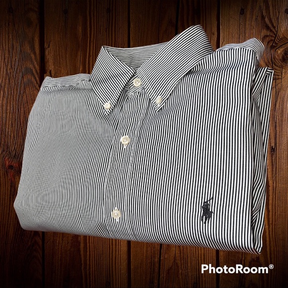 Ralph Lauren Other - Ralph Lauren striped button down shirt men’s size 15 1/2 34/35 (medium)